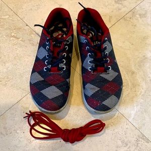 NOBULL trainers argyle pattern